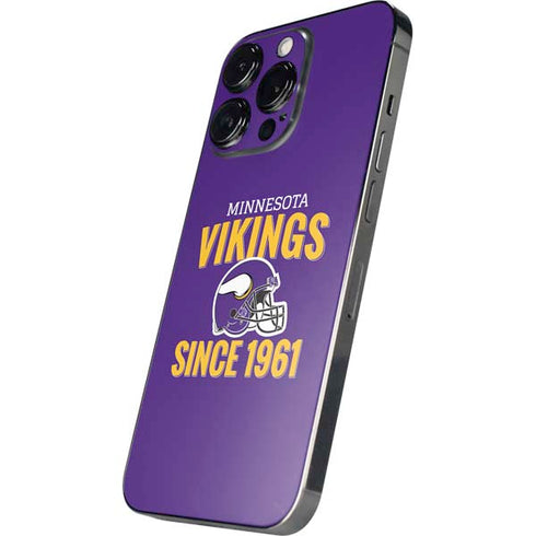 NFL Minnesota Vikings Helmet iPhone 16 Pro Skin